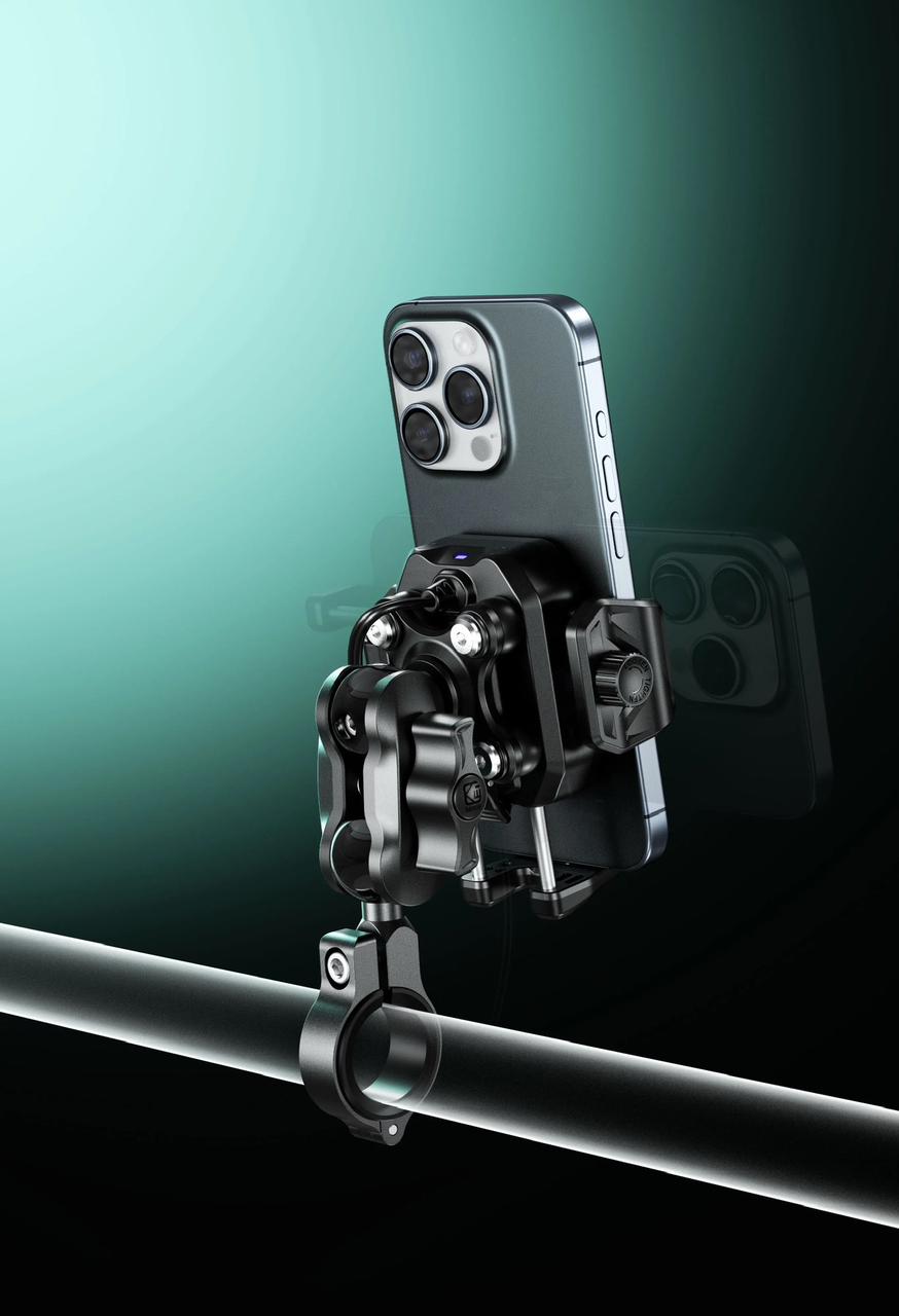 Mobile Phone Holder with 15W Qi & 36W PD Fast Charging