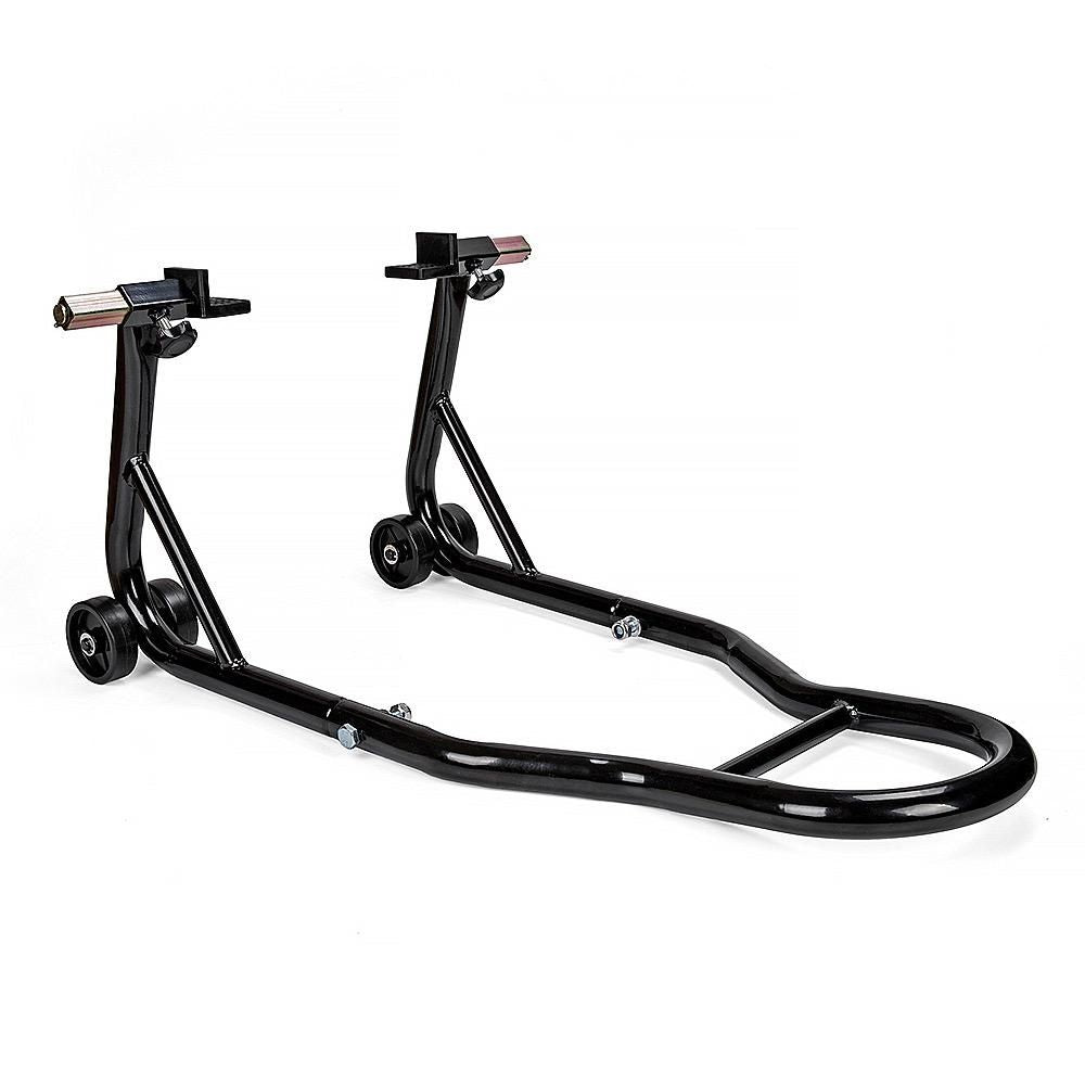 Adjustable Heavy Duty Front & Rear Wheel Lift Stand Pack (850 LBS/385 Kg)