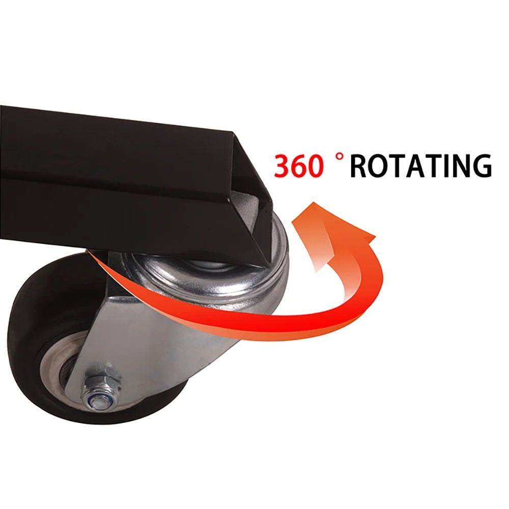 Rear 360 Degree Floating Wheel Lift Paddock Stand (850 LBS/385 Kg)