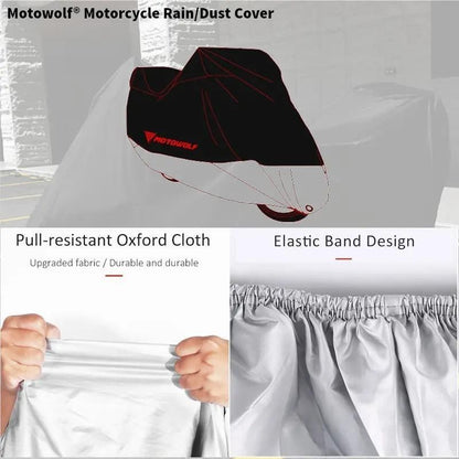 MOTOWOLF Universal Fit-Motorcycle Cover