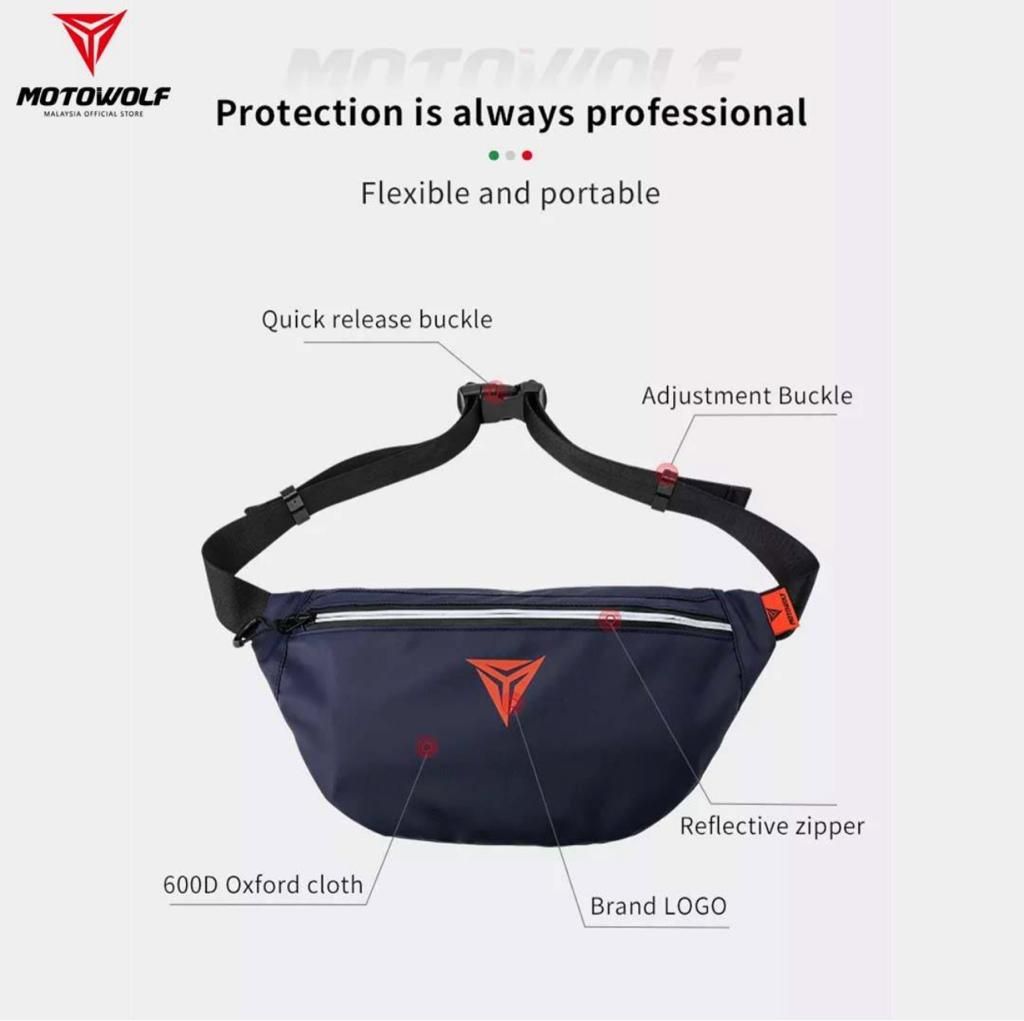 Motorcycle Tactical Shoulder/Waist Bag